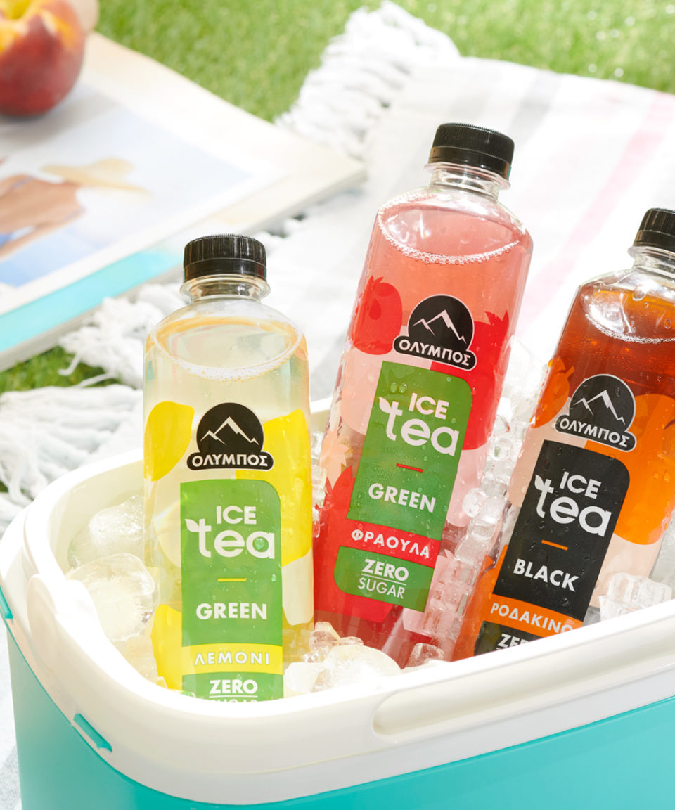 Ανακαλύψτε το Ice Tea ΟΛΥΜΠΟΣ σε μοναδικές γεύσεις