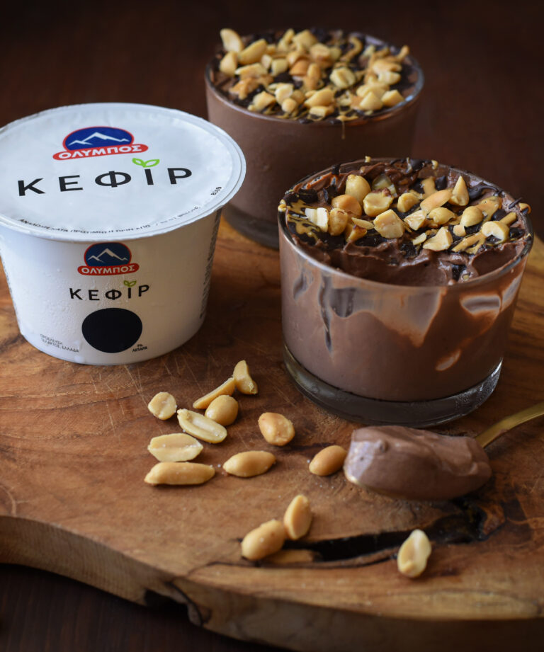 σοκολατενια  μους  κεφιρ
