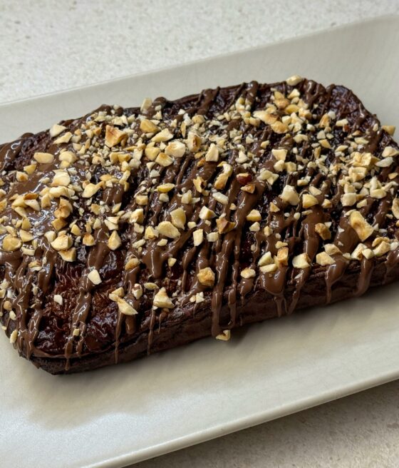 Olympos_Πρωτεϊνικό brownies φουντουκιού από την elektraps