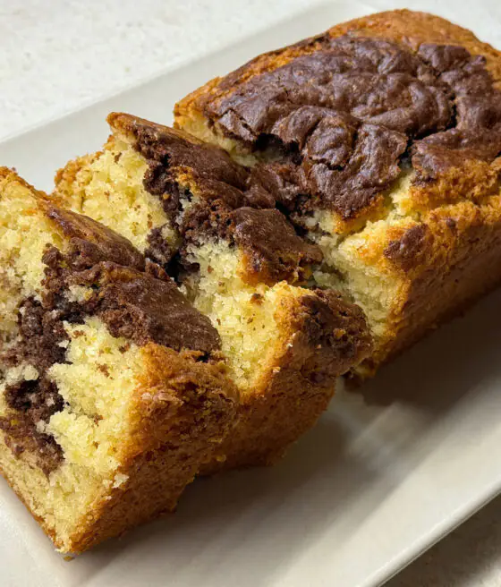 «Δίχρωμο» βουτυρένιο κέικ από την elektraps_2