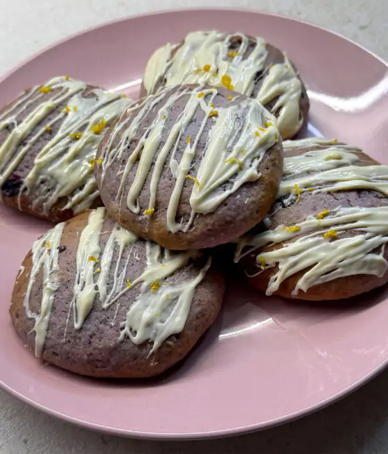 Μάφινς μπισκότα με μύρτιλα από την elektraps_2