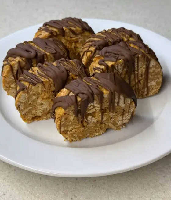 Olympos_Πρωτεϊνικός κορμός με γεύση καραμέλα από την elektraps